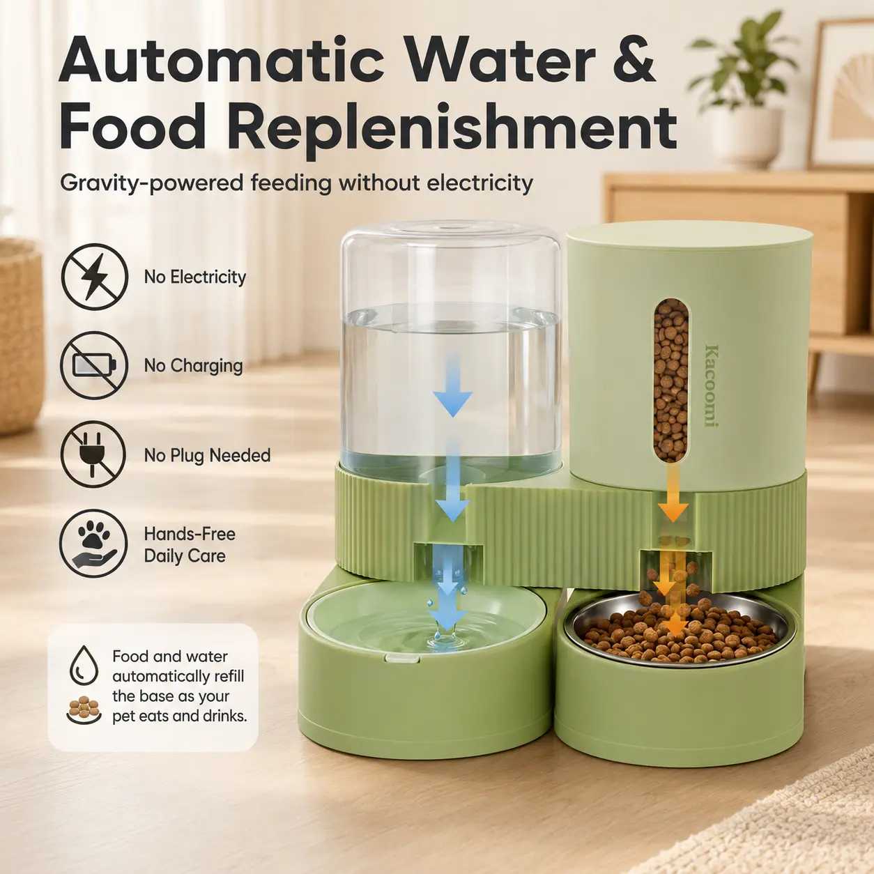 Automatic Feeder & Water Dispenser