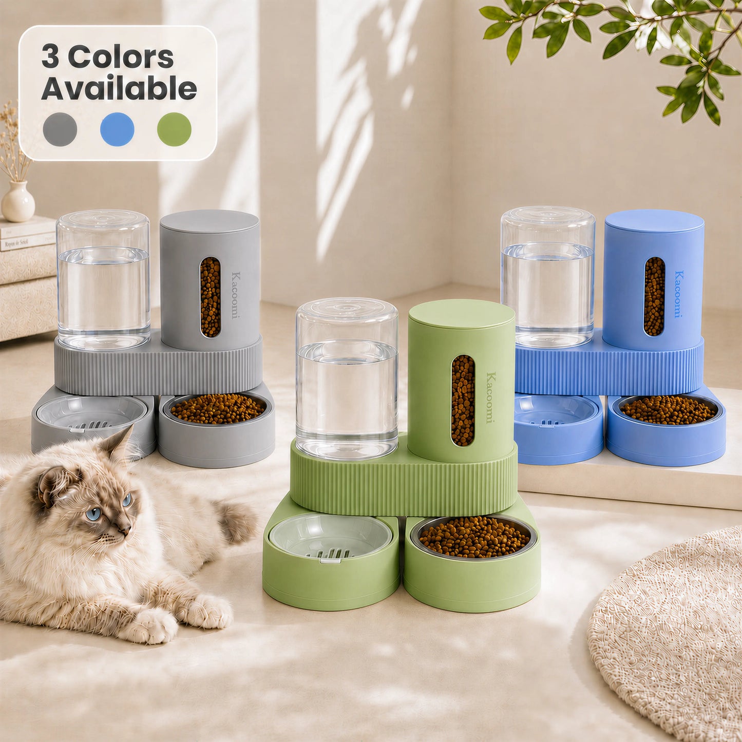 Automatic Feeder & Water Dispenser