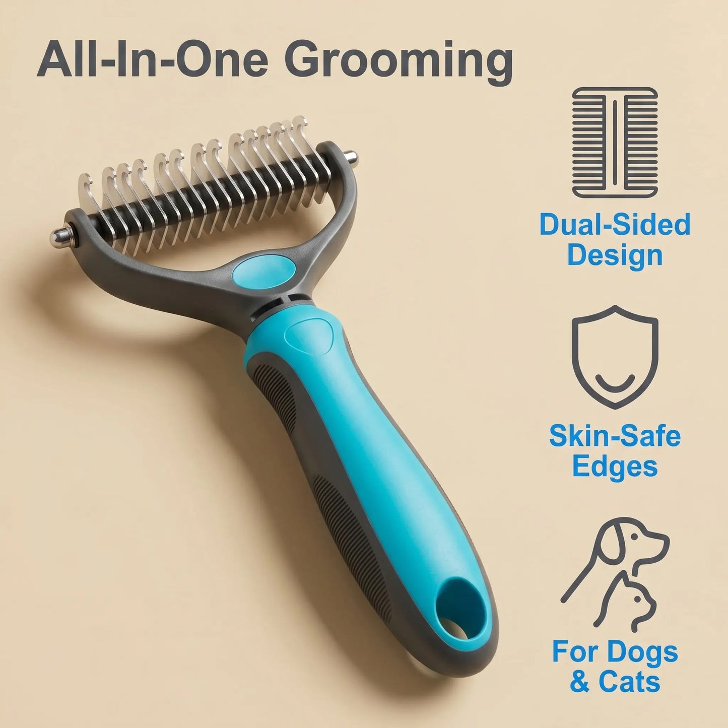 Universal Pet Detangling Comb