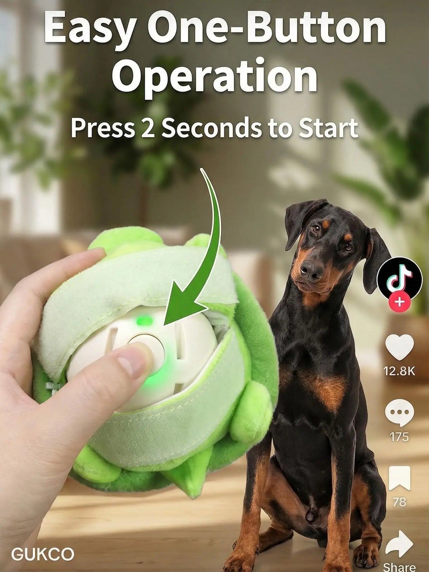 Interactive Dog Ball 