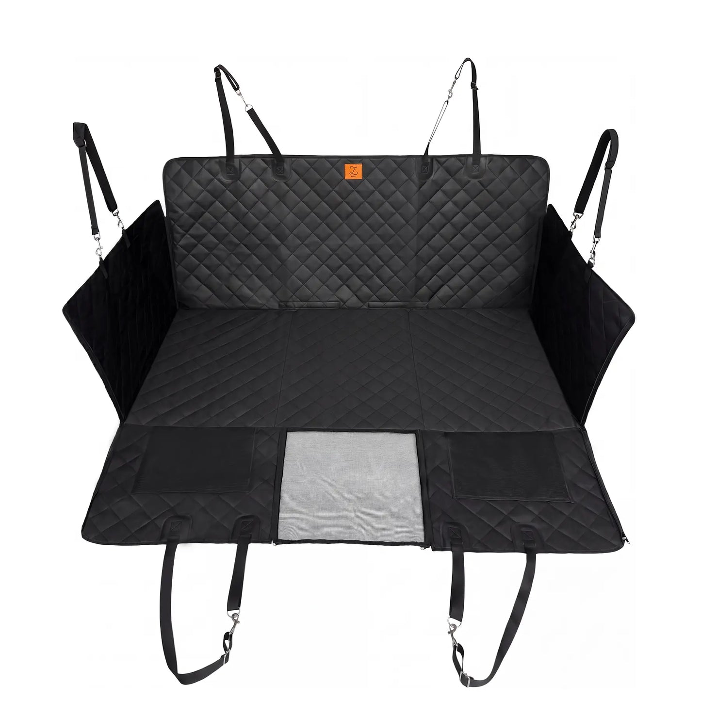 Waterproof Pet Car Hammock with Mesh Window