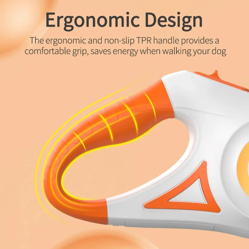 LED Retractable Leash