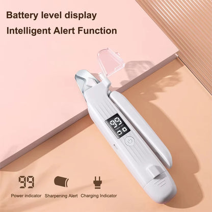 2 in 1 Electric Pet Nail Trimmer & Grinder with LED Light