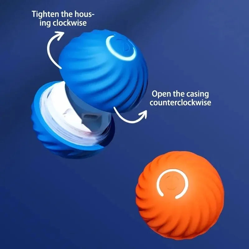 Intelligent Auto-Moving Jump Ball Toy