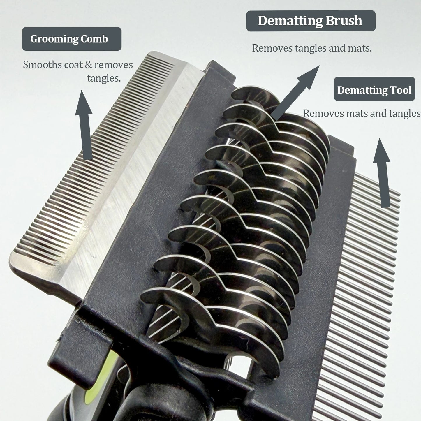3-in-1 Pet Grooming Comb