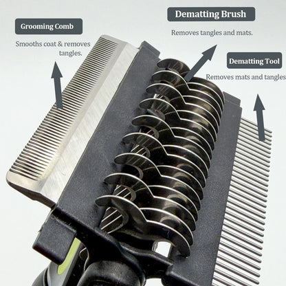 3-in-1 Pet Grooming Comb