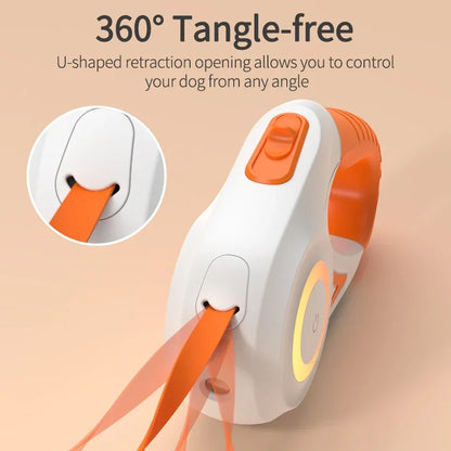 LED Retractable Leash