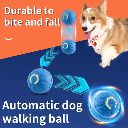 Intelligent Auto-Moving Jump Ball Toy