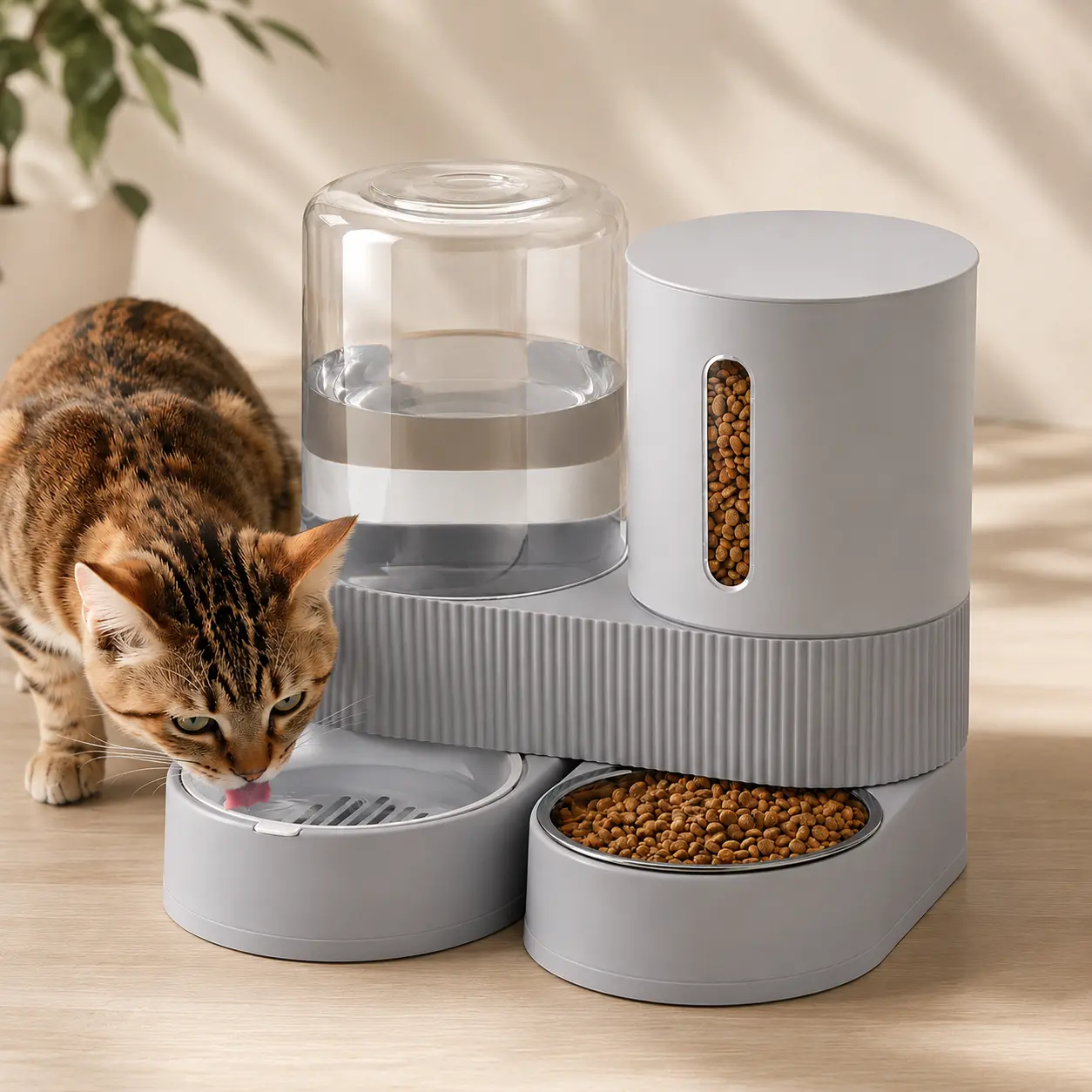 Automatic Feeder & Water Dispenser